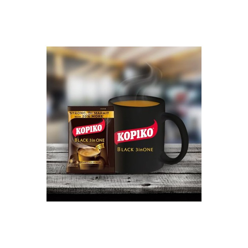 Kopiko Coffee Black 3 in 1 30g 30 Sachets