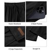 Comdecevis Men's Casual Cargo Pants Workout Joggers Stretch Sweatpants Hiking
