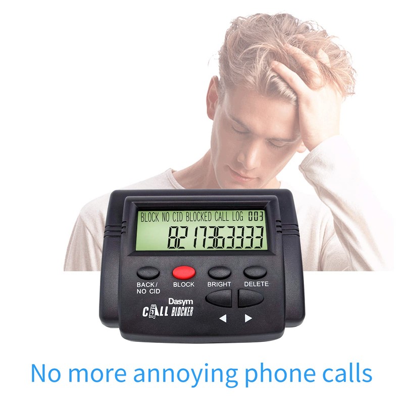 HUIOP Call Blocker for Landline Phones Telephone 2000 Caller ID