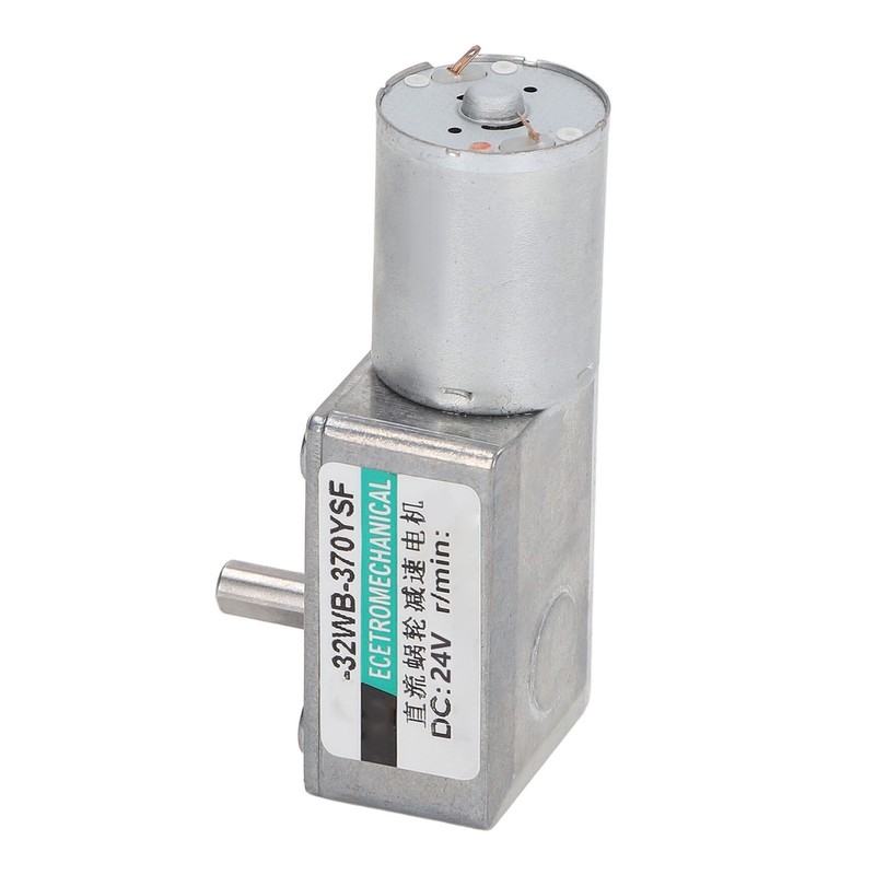 Worm Gear Motor Self Locking Reversible High Torsion Adjustable Speed
