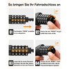 SFGSUP Bicycle Lock High Security Bicycle Lock Combination Lock with