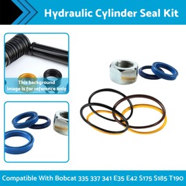MAX COOL Hydraulic Cylinder Seal Kit Suitable for Bobcat 335 337 E35 S175 S185 7135559