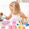 Golray Mermaid Soap Making Craft Kit Kids Toy, 18 Model,