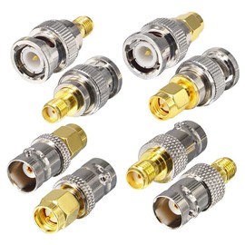 onelinkmore SMA to BNC Kits 2 Set RF Coaxial Adapter Male Female Coax Connector 8 Pieces …