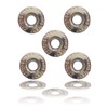 Stronglight Steel Chainring Bolt Kits Screws for Track Chainring, Silver