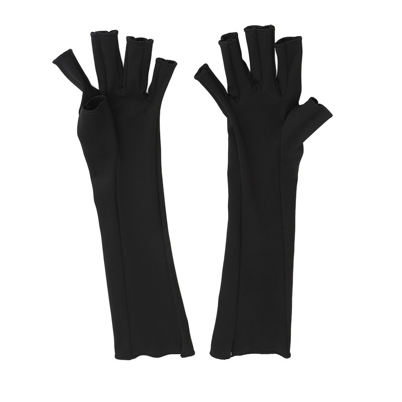 1 Pair Arthritis Compression Gloves Fingerless Compression Gloves for Women