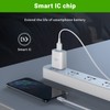 5W USB A Charger 2 Pack White