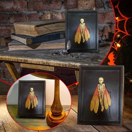 Haptufer Gothic Mummified Fairy Fairy Specimen Statue Picture Frames Display Painting Home Decor C