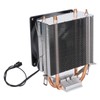 CPU Cooling Fan Pure Copper Double Heat Pipe Mute Universal