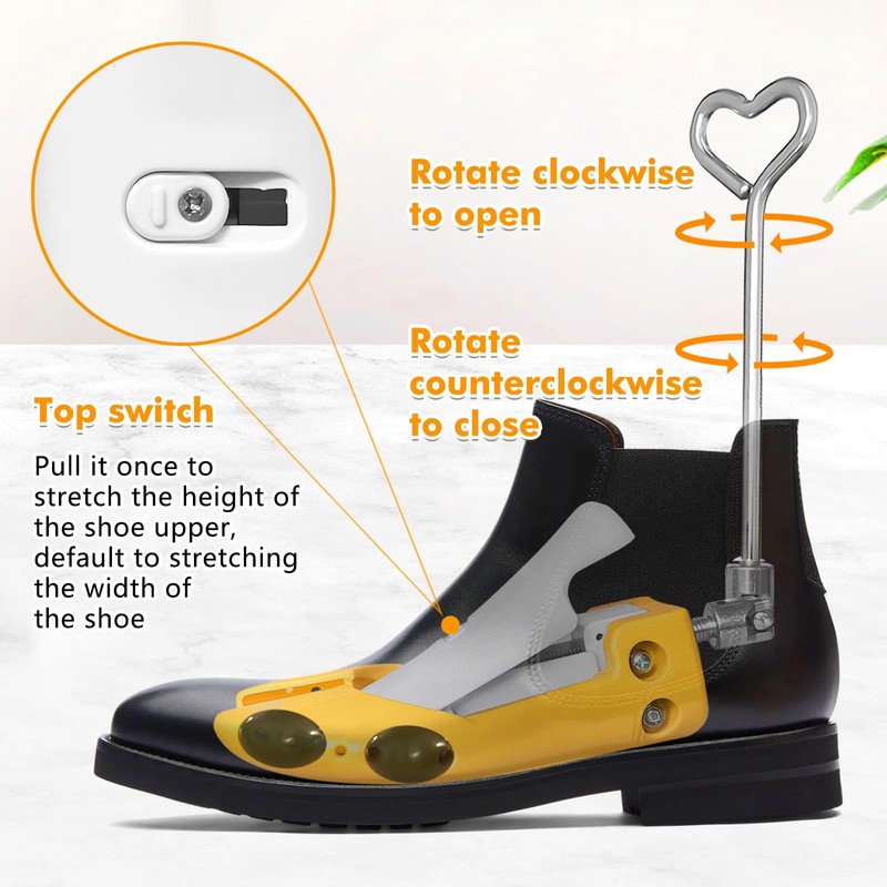 UEWSVCD Boot Stretchers for Cowboy Boots Shoe Stretcher Boot Stretcher