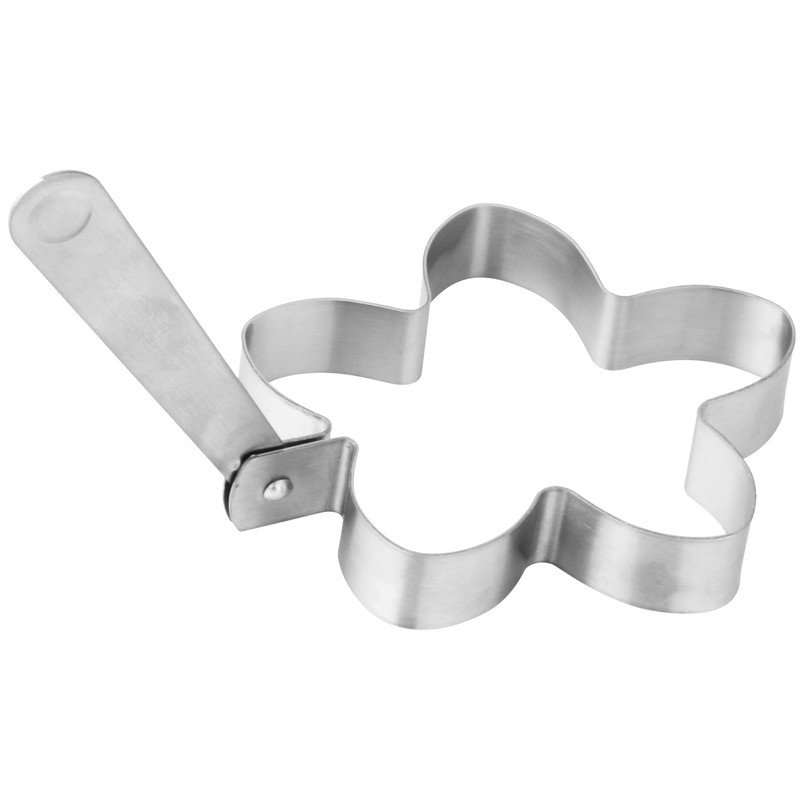 Fackelmann 47204 Egg/Pancake Shapers – Stainless Steel, Silver, 55 x