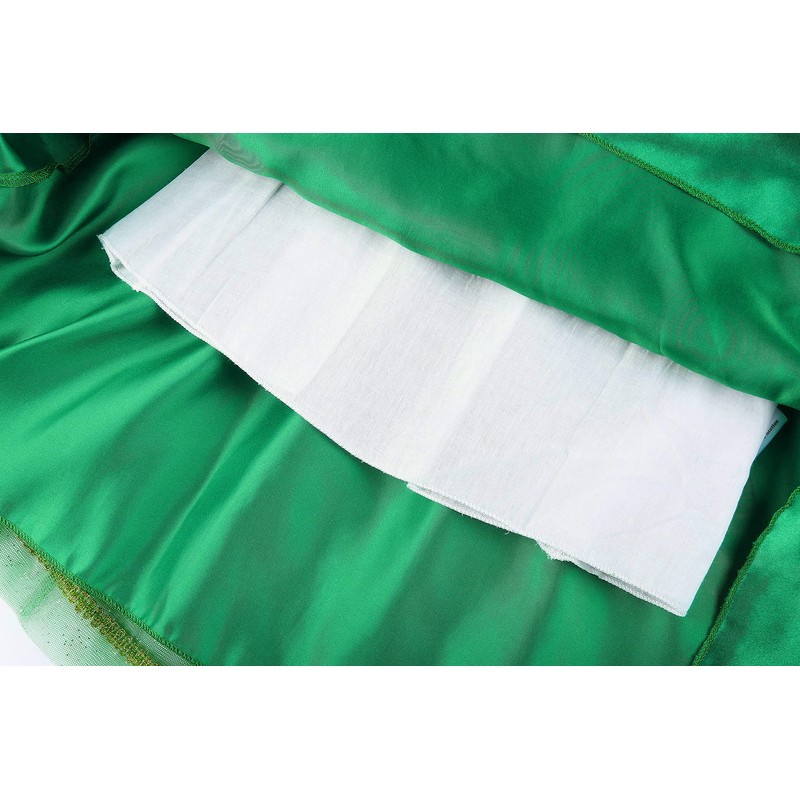ReliBeauty Peacock Costume Children's Girls Carnival Costume Children's Peacock 110