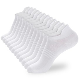 Varietyou 6 Pairs Ankle Socks Women's and Mens Thin Athletic Running Low Cut No Show Short Socks With Heel Tab