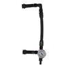 Fuel Line with Pressure Gauge Dual Feed Smooth Fuel Flow