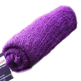 BabyMoon Baby Photography Props Stretch Without Wrinkle, Anti-Pilling, Breathable Blanket Swaddle Wrap (1 Count (Pack of 1) Purple)