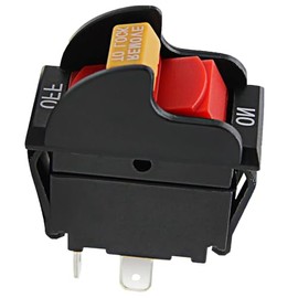YOIASUGH SW7A Toggle Switch Replacement for Table Saw Delta 489105-00 1343759 400060680002 Ryobi 46023 On/Off