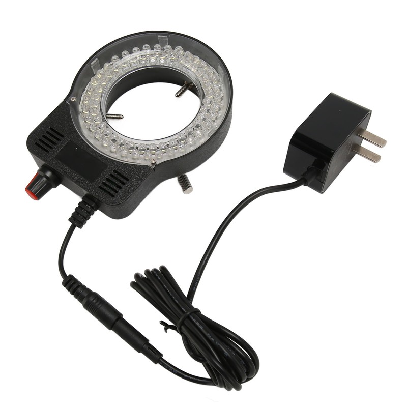 Microscope Ring Light 52 LED Beads Adjustable Easy Mounting Ring