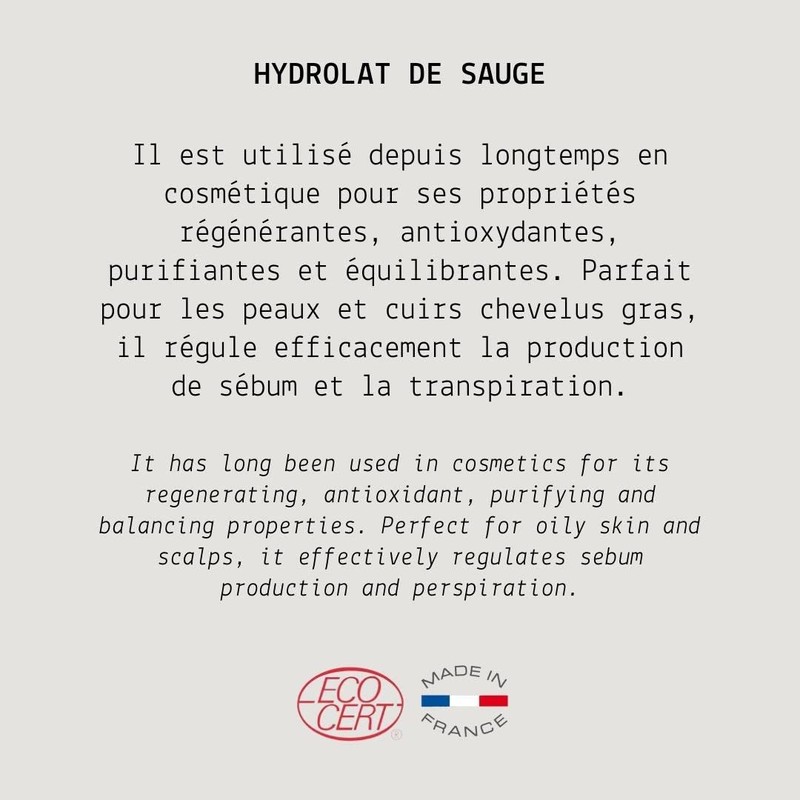Hydrolat of Sage Organic Cosmetics MY COSMETIK 250 ml