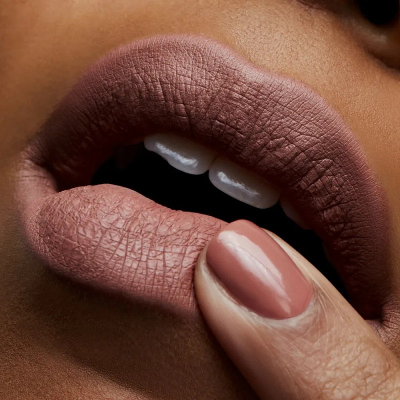 Labial Lquido MAC Retro Matte Burnt Spice Rojo Mate Supremo