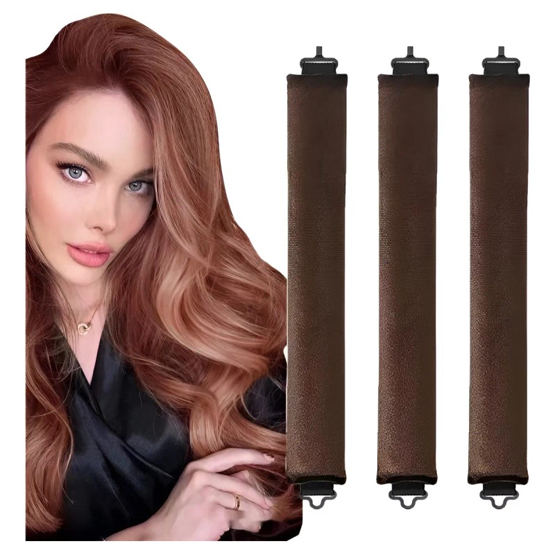 3pzs Rizador De Cabello Sin Calor Tubos Para El Cabello