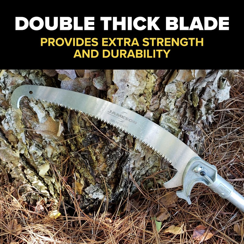 Jameson PS-3FPK-16DH-L 16" Double Hook Curved Blade Saw Head and