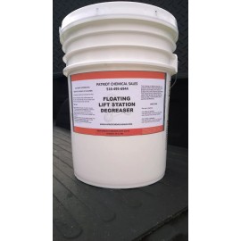 PATRIOT CHEMICAL SALES 25 LBS GRANULAR POWDER SEWER LIFT STATION DEGREASER CLEANER DISSOLVER HEAVY DUTY