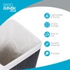 BIRDROCK HOME Square Laundry Hamper with Lid and Cloth Liner,