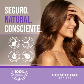 Vitacilina Acondiconador Reparador, Botella con 400 ml | Acondicionador reparador sin sulfatos ni parabenos - repara la fibra capilar 2 min con retino