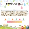 Artscope Happy Easter Table Runner Spring Easter Holiday with Hearts