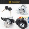 Dasbecan Ignition Switch Door Lock Cylinder with 2 Keys Compatible