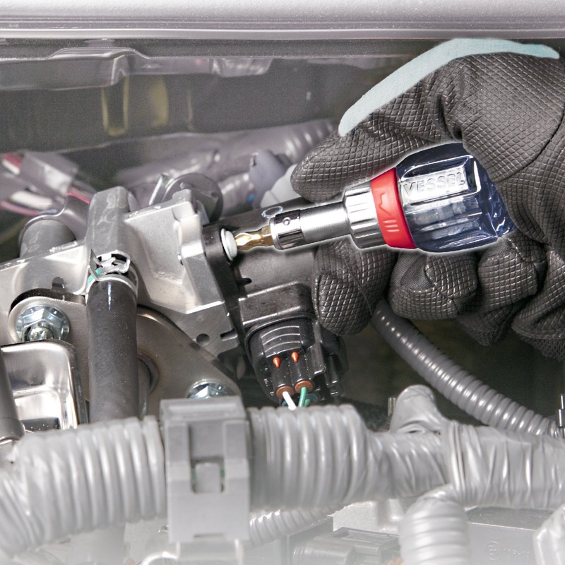 ベッセル(VESSEL) スタビー ラチェットドライバー TD-6700W-23