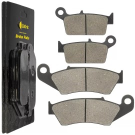 Caltric Brake Pads for Yamaha YZ125 YZ250 YZ 125 250 1998-2002  Front Rear Brakes