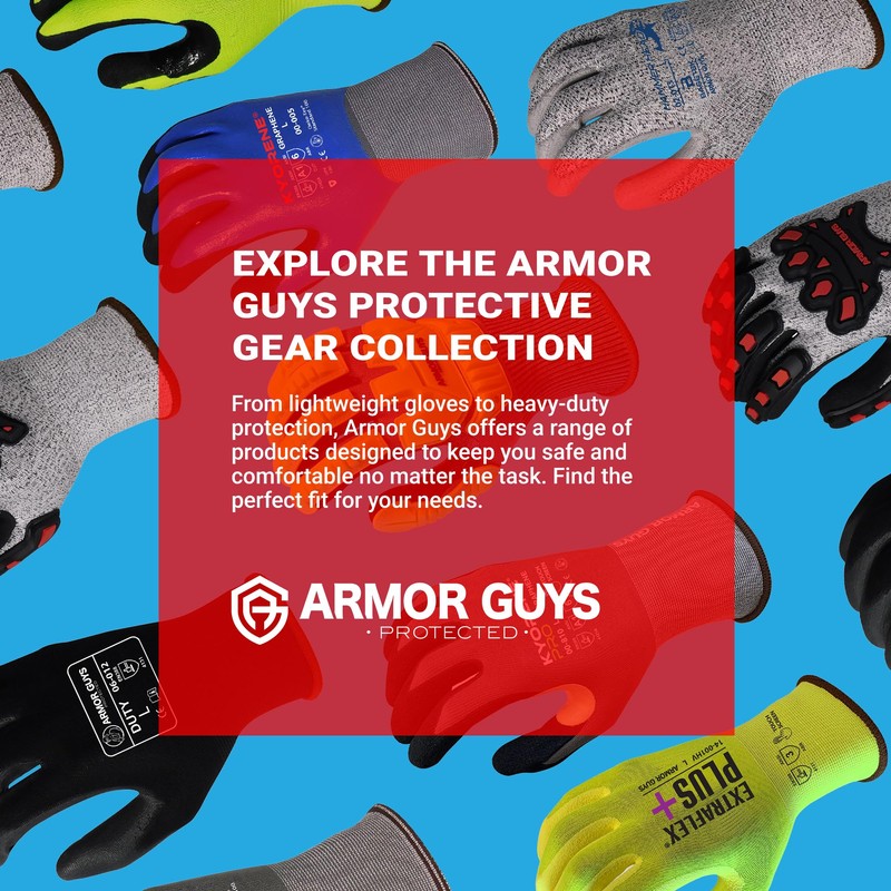 Armor Guys Hammer Head 3 Basetek Protective Work Gloves -