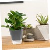 Mipcase 3Set Self Watering Planters Automatic Water Absorbing Flower Pots