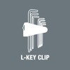 Wera 05022101001 Magnet-L-key Set for 950 PKL/7B SM metric