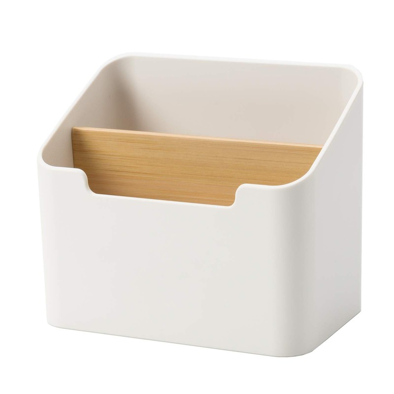 Poeland Remote Control Holder Desk Storage Organizer Box Container for