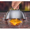 Küchenprofi Barbecue Bell, Stainless Steel, Burger Bell with Handle, for