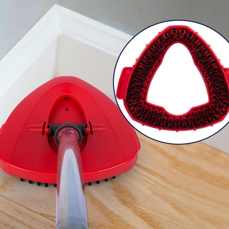 Pack of 2 Scrubbing Brushes & 1 Spin Mop Head