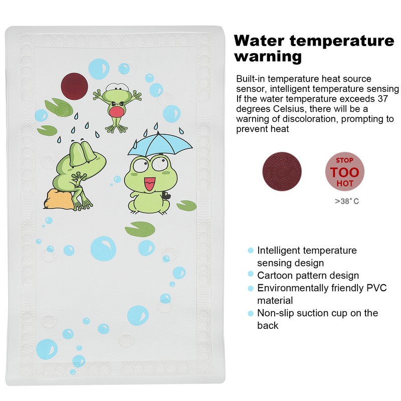 Children's Bath Mat Non Slip Cartoon Bathtub Mats Bathroom Soft