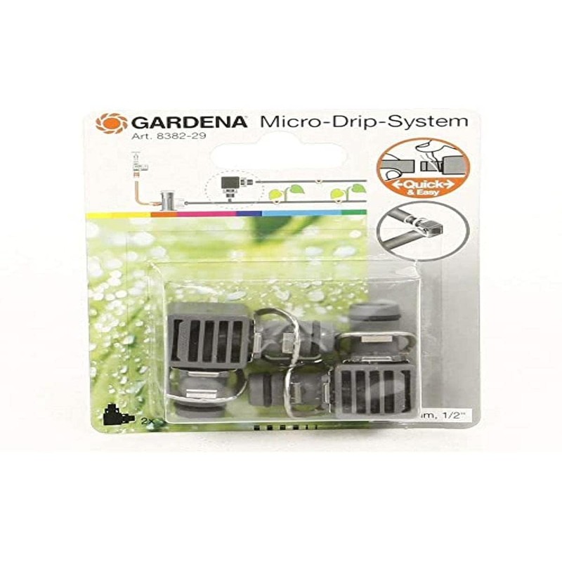 Gardena 8382-20 L-Joint for Connecting Pipe