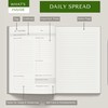 The Everyday Planner Notebook - Task Tracker, Daily & Weekly