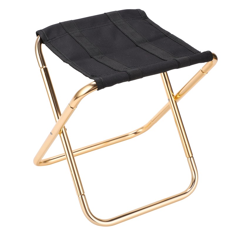 Outdoor Lightweight Aluminium Alloy Folding Stool Portable Mini Fishing Camping