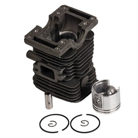 HIFROM 38MM Cylinder Piston Pin Rings & Circlips Rebuild Kit Assy Replacement for Stihl 018 MS180 Chainsaw New