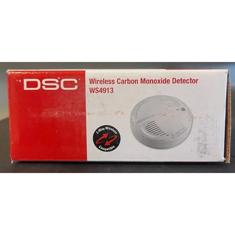 DSC Brand New DSC WS4913 Wireless CO Detector, US region