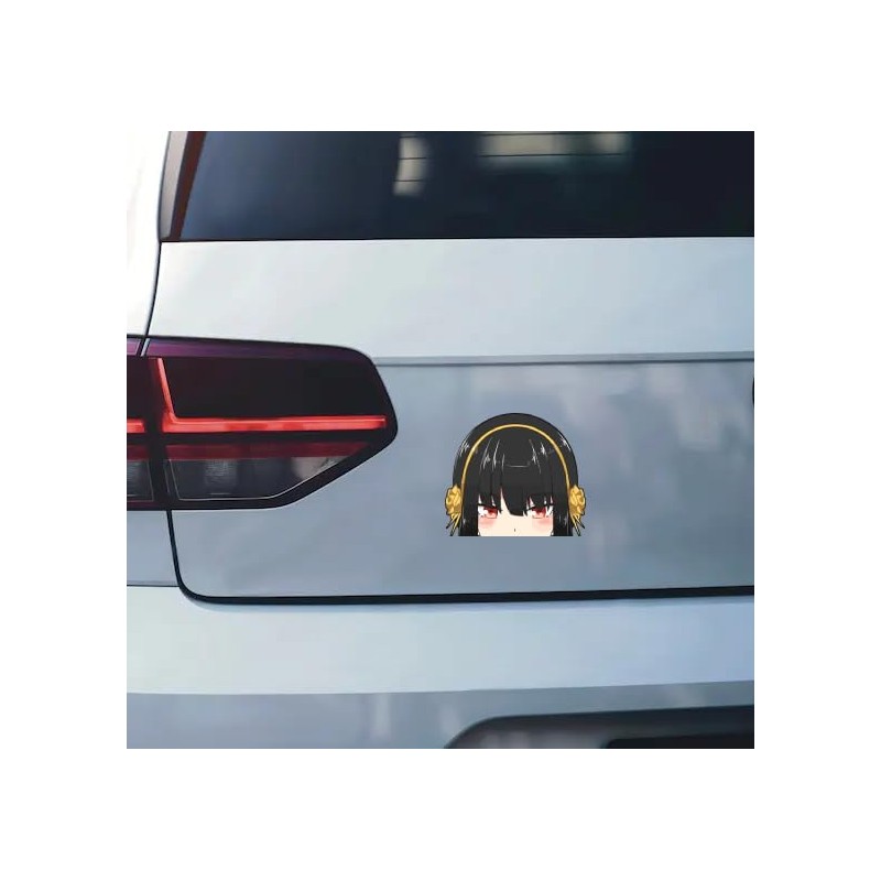 Pure Print Cut Anime Peeker Spy Family Forger Sticker -