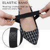 4 Pairs Anti-fall Shoelaces Elastic Rubber Bands Shoe Fixing Straps