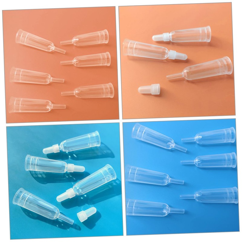 CHILDWEET 6 Pack Ampoule Tips Caps Tpe Material Easy Application