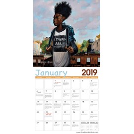 Shades of Color Girlfriends, A Sister's Sentiments African American Calendar by Cidne Wallace