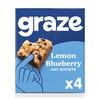 Graze Lemon And Blueberry Superfood Oat Square Bites With Baobab
