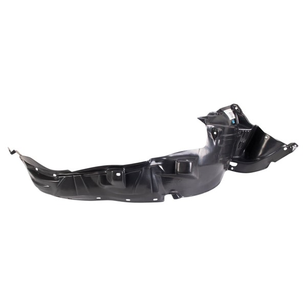 TRQ TRQ Front Right Inner Fender Liner Black Passenger Side